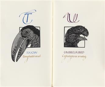 (CHELONIIDAE PRESS.) Robinson, Alan James. A Fowl Alphabet.